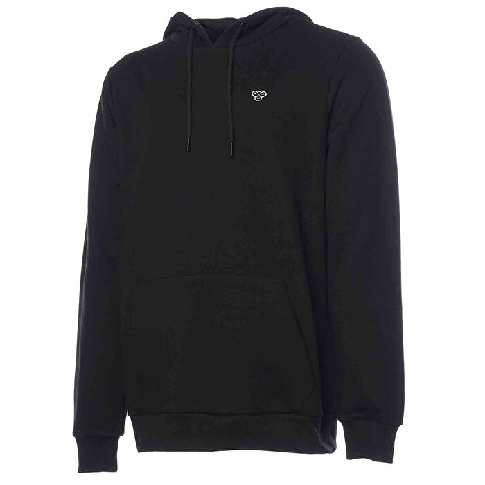 Hummel T-Ic Ico Erkek Siyah Kapüşonlu Sweatshirt