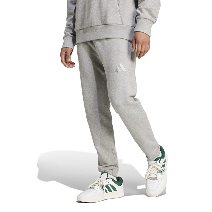 adidas All Season French Terry Regular Erkek Gri Eşofman Altı