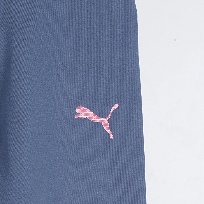 Puma Bppo Blank Base Kız Çocuk Mavi Tayt