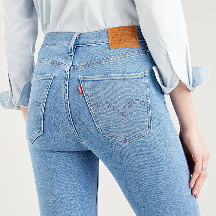 Levi's Mile High Super Skinny Kadın Mavi Jean