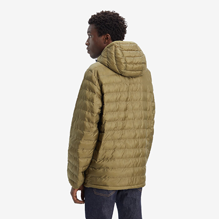 Levi's Pierce Packable Erkek Haki Kapüşonlu Mont