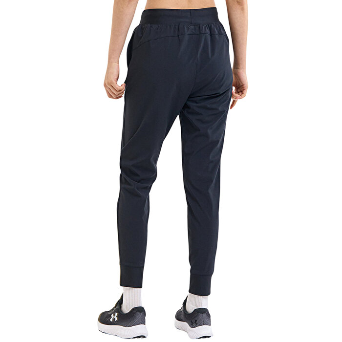 Under Armour Rival Hi Rise Woven Kadın Siyah Eşofman Altı
