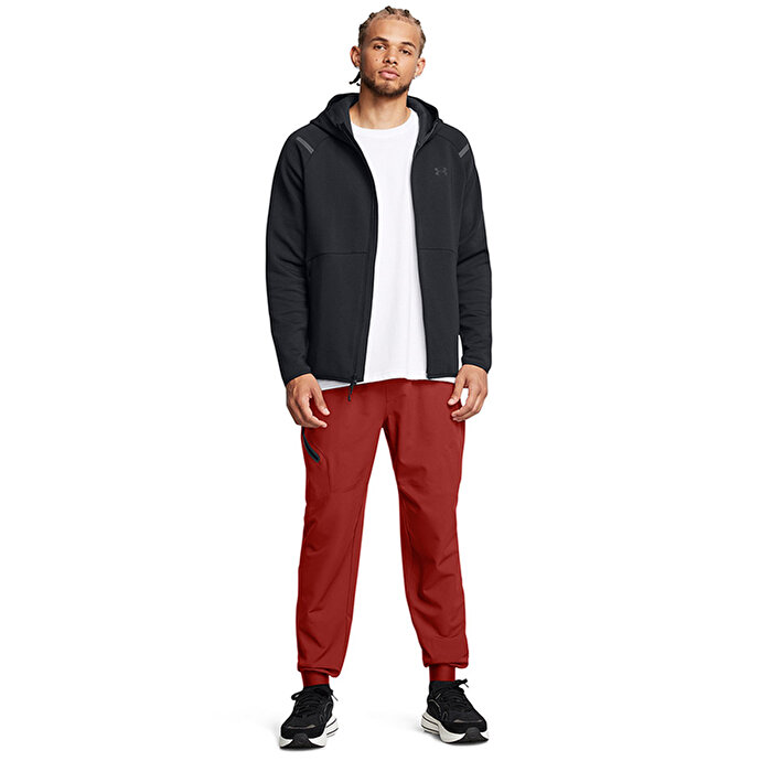Under Armour Unstoppable Fleece Erkek Siyah Kapüşonlu Ceket