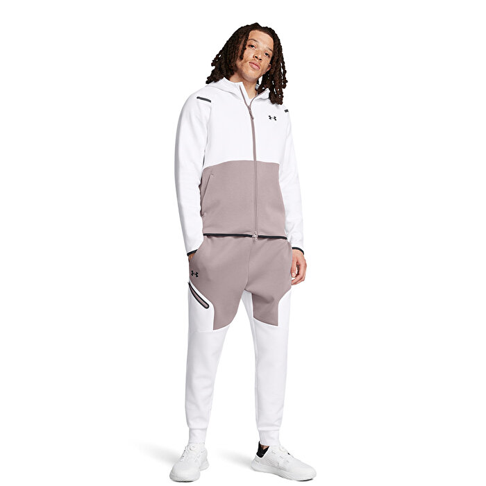 Under Armour Unstoppable Fleece Erkek Gri Kapüşonlu Ceket