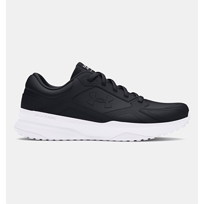 Under Armour Edge Leather Erkek Siyah Spor Ayakkabı
