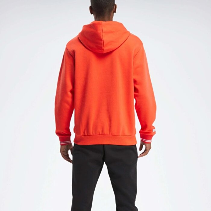 Reebok Classics Uniform Erkek Turuncu Kapüşonlu Sweatshirt