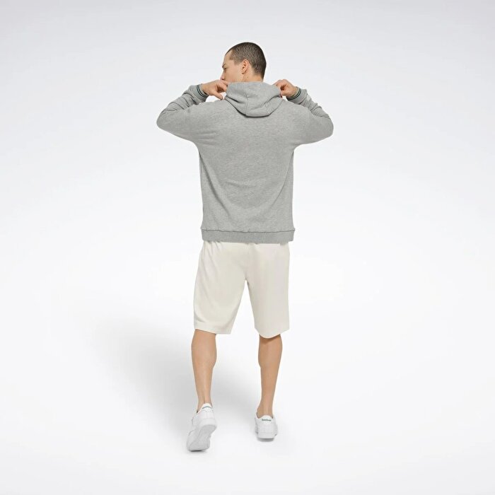 Reebok Classics Uniform Erkek Gri Kapüşonlu Sweatshirt