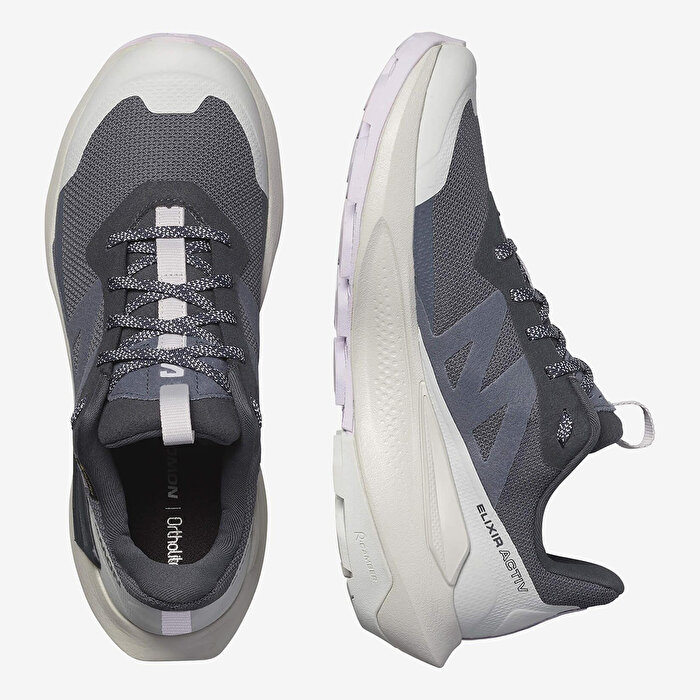 Salomon Elixir Activ Goretex Kadın Gri Outdoor Ayakkabı