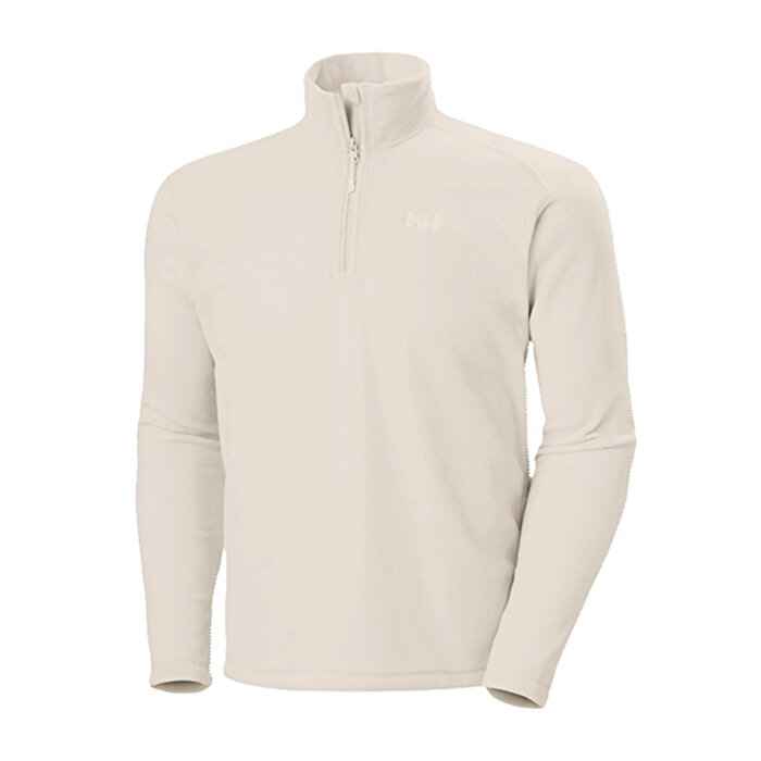 Helly Hansen Light Half Zip Erkek Ekru Sweatshirt