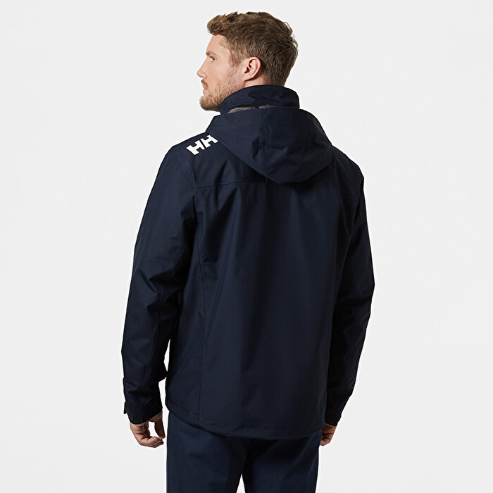 Helly Hansen Crew Hooded Midlayer 2 Erkek Lacivert Kapüşonlu Mont