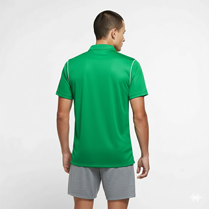 Nike Park 20 Erkek Yeşil Klasik yaka Polo Tişört