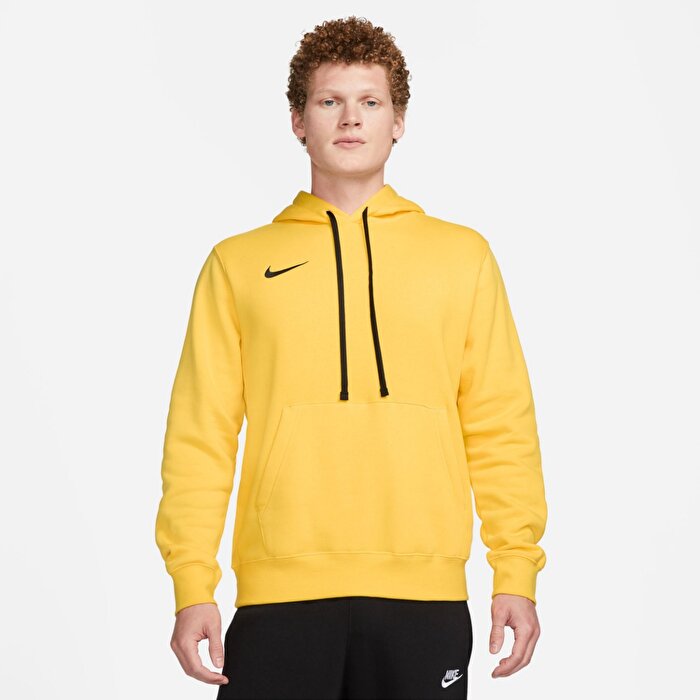 Nike Park Erkek Sarı Kapüşonlu Hoodie