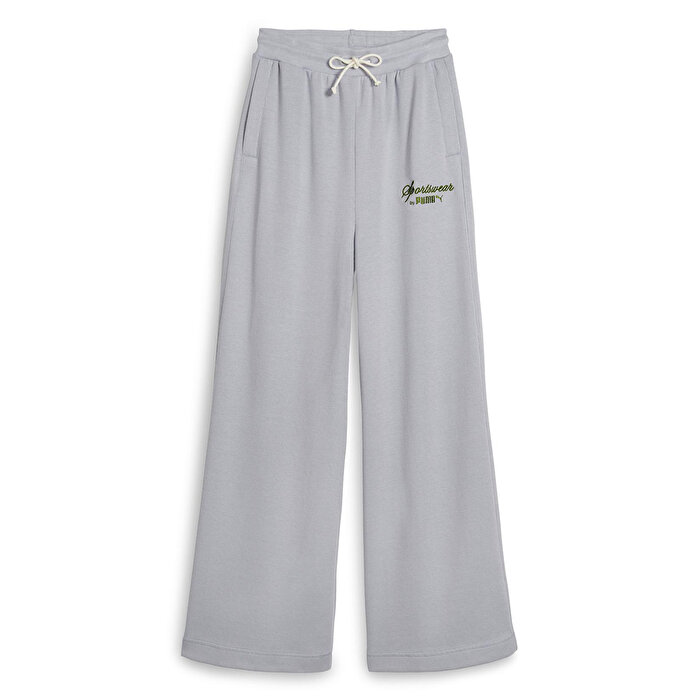 Puma Classics Relaxed Kadın Gri Eşofman Altı