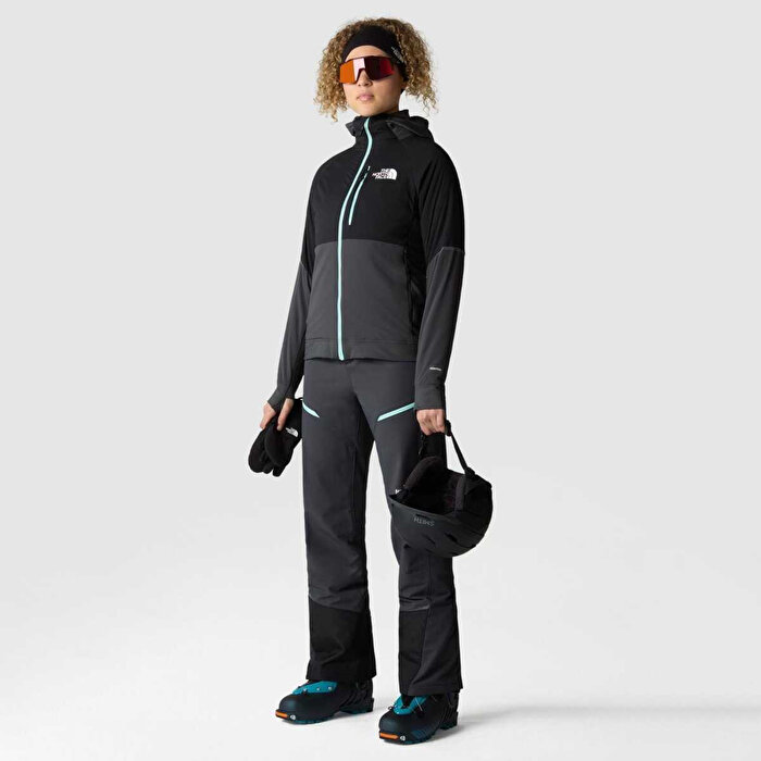 The North Face Dawn Turn Hybrid Ventrix Hoodie Kadın Siyah Kapüşonlu Mont