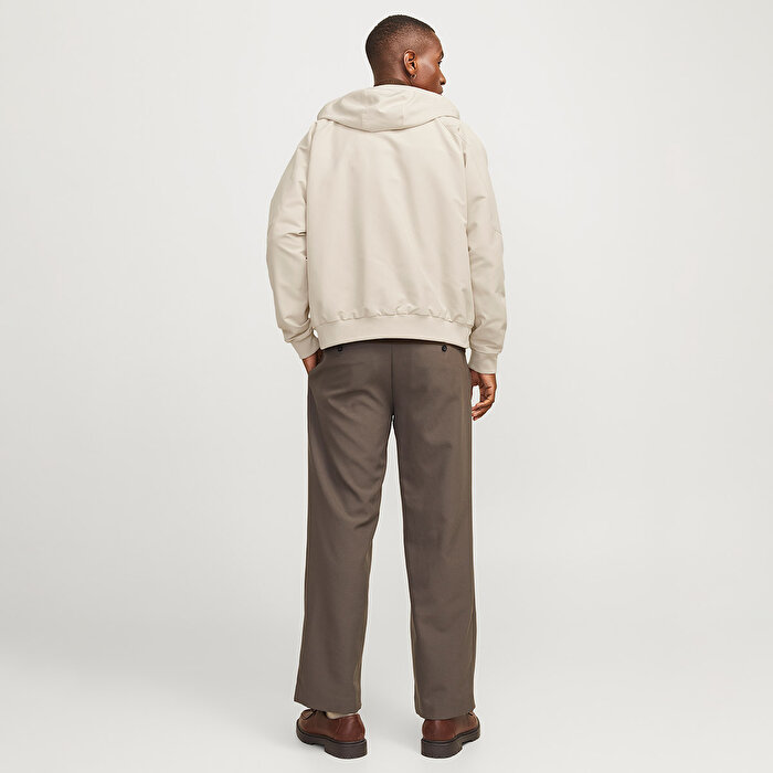 Jack&Jones Perfect Bomber Erkek Bej Kapüşonlu Ceket
