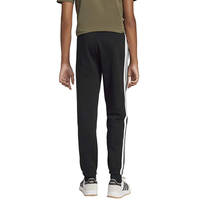 adidas 3 Stripes Fleece 280 Çocuk Siyah Eşofman Altı