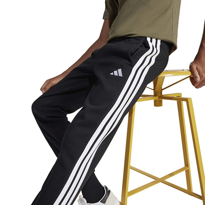 adidas 3 Stripes Fleece 280 Çocuk Siyah Eşofman Altı