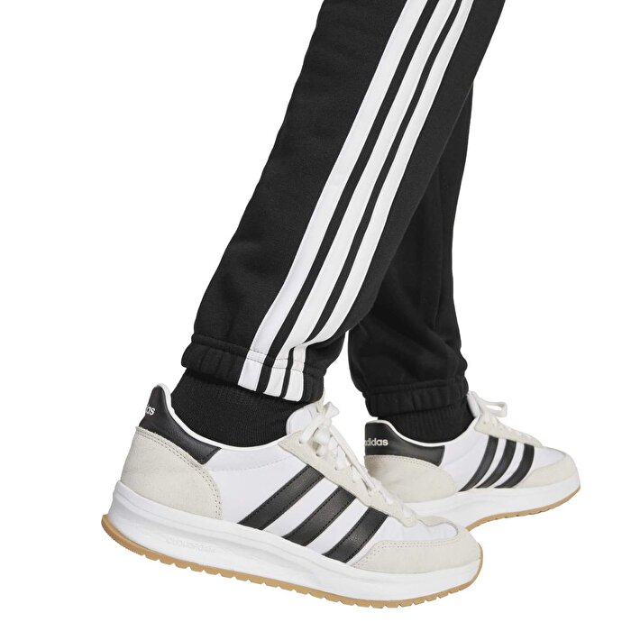 adidas 3 Stripes Fleece 280 Çocuk Siyah Eşofman Altı