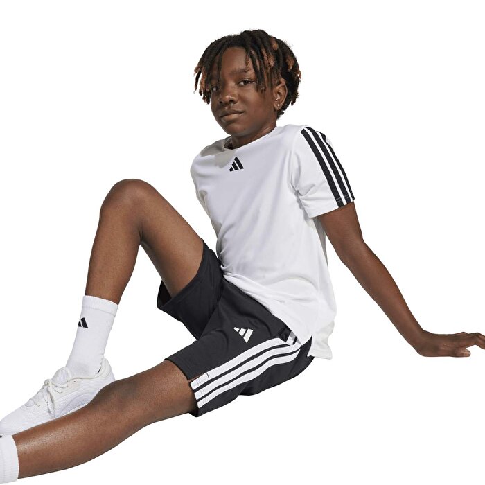 adidas Essentials 3 Stripes Çocuk Siyah Şort