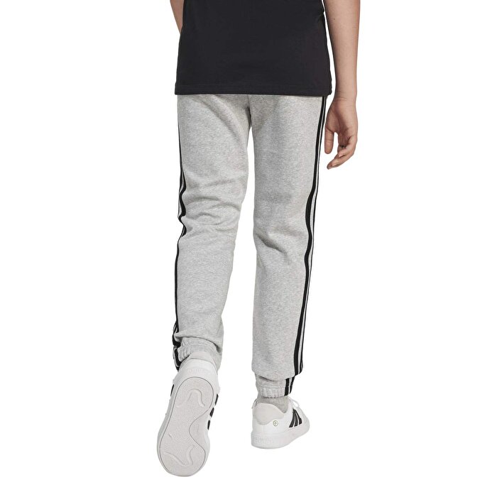 adidas 3 Stripes Fleece 280 Çocuk Gri Eşofman Altı