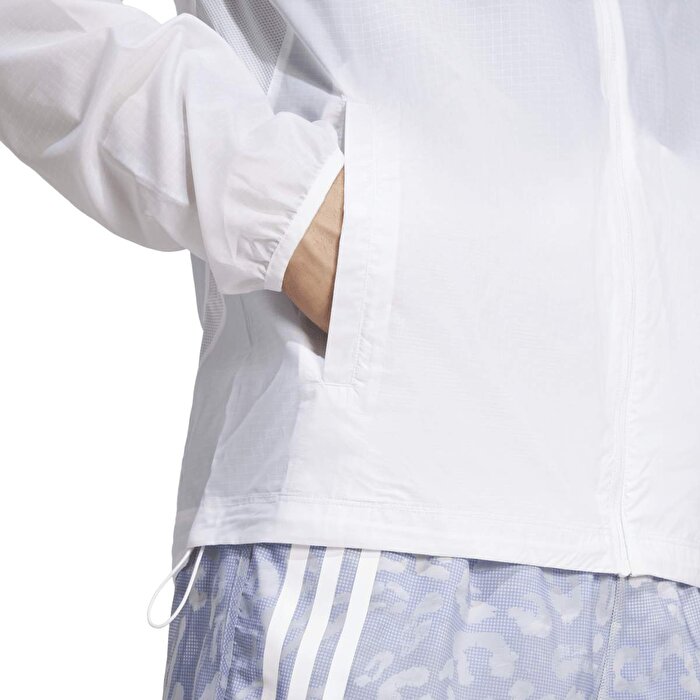 adidas Otr 3S M Erkek Beyaz Dik Yaka Ceket