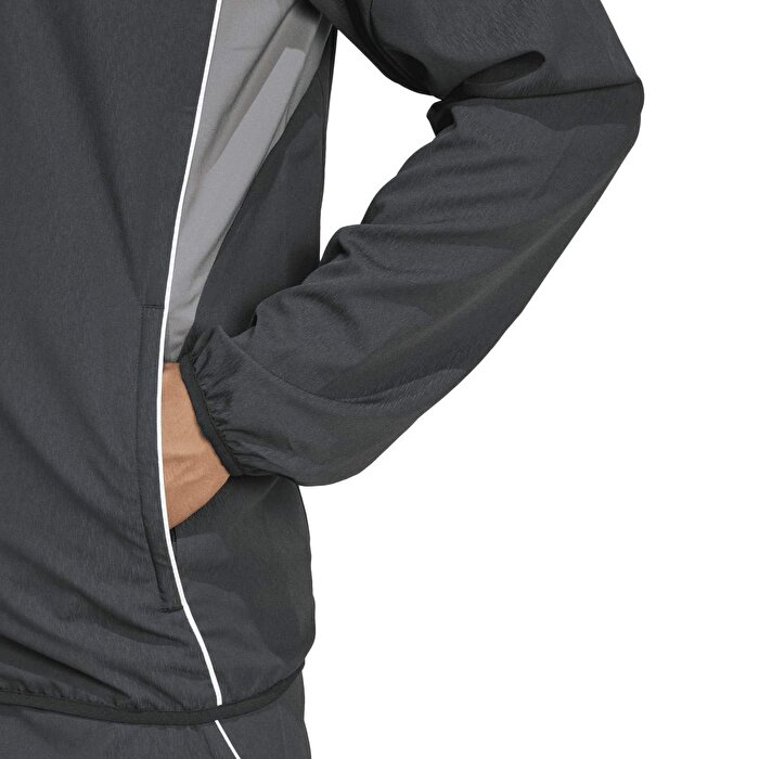 adidas Tiro25C Pre Jkt Erkek Siyah Dik Yaka Ceket