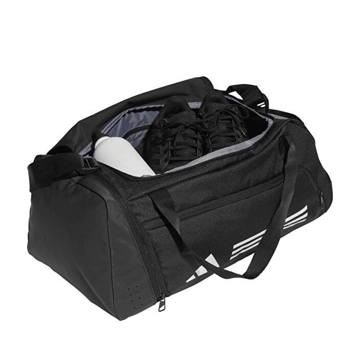 adidas Essentials 3 Stripes Duffel Small Siyah Spor Çantası