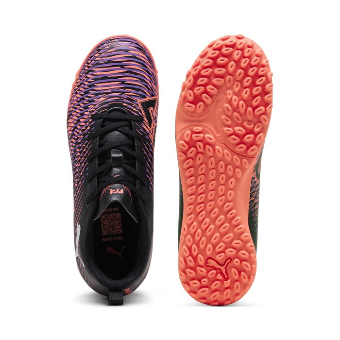 Puma Future 8 Play Tt Jr Çocuk Siyah Halı Saha Ayakkabısı
