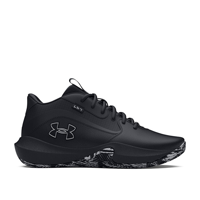 Under Armour Lockdown 7 Erkek Siyah Basketbol Ayakkabısı