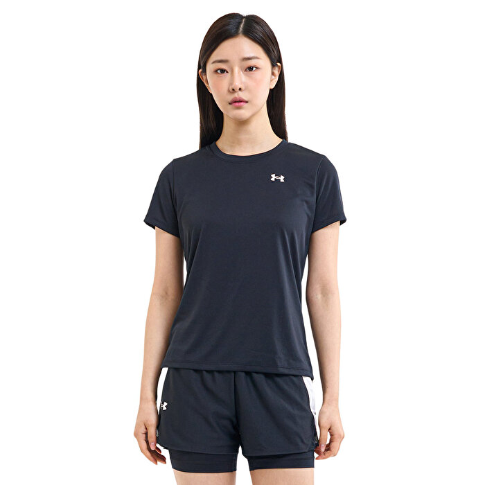 Under Armour Tech Solid Kadın Siyah Tişört