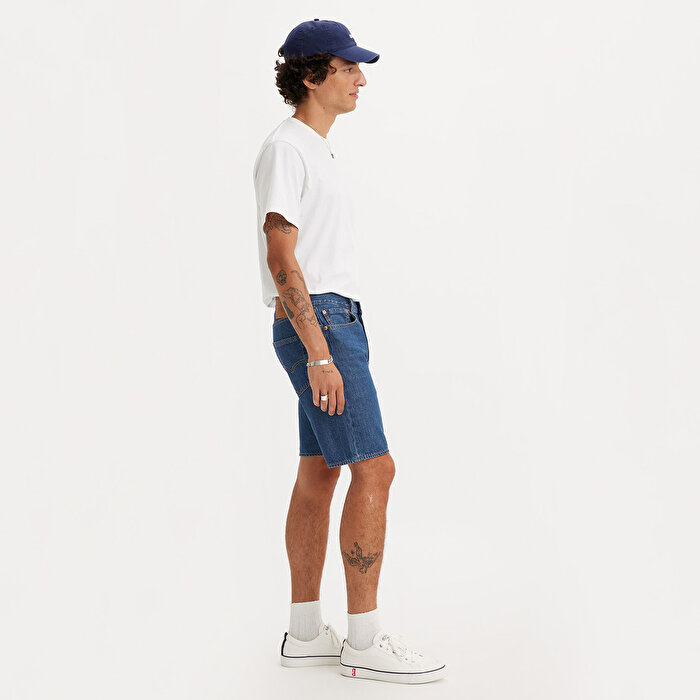 Levi's 501 Original Erkek Lacivert Şort