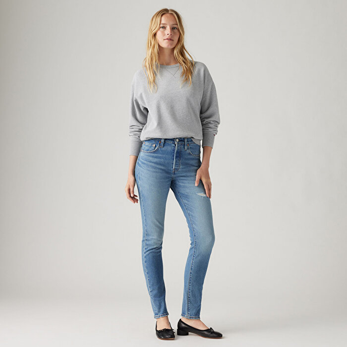 Levi's 501 Skinny Kadın Mavi Jean