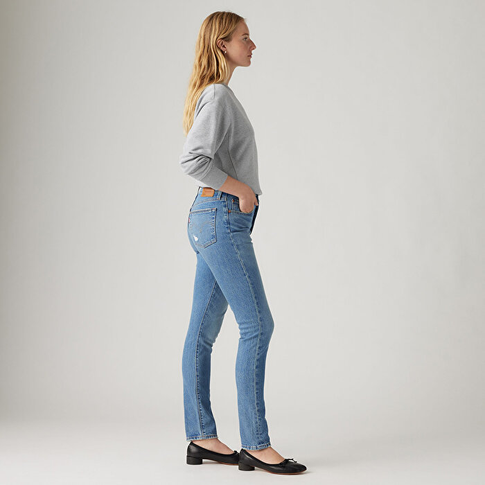 Levi's 501 Skinny Kadın Mavi Jean