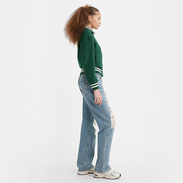 Levi's 501 Kadın Mavi Jean