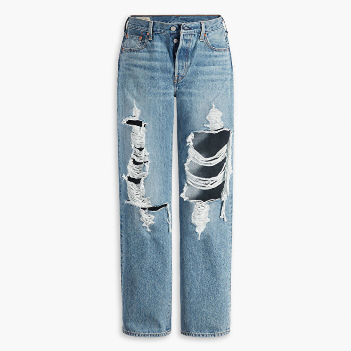 Levi's 501 Kadın Mavi Jean