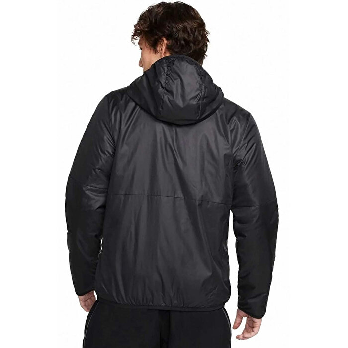 Nike Therma Repel Park Erkek Siyah Kapüşonlu Mont