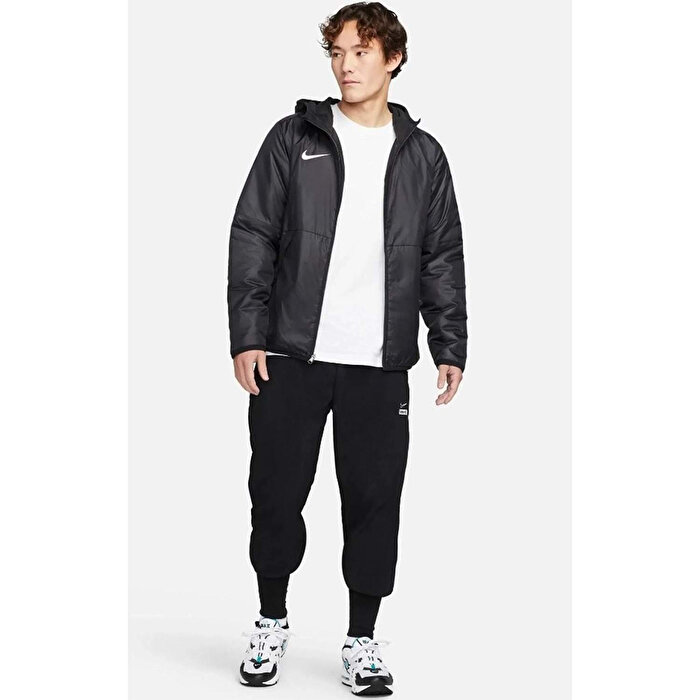 Nike Therma Repel Park Erkek Siyah Kapüşonlu Mont