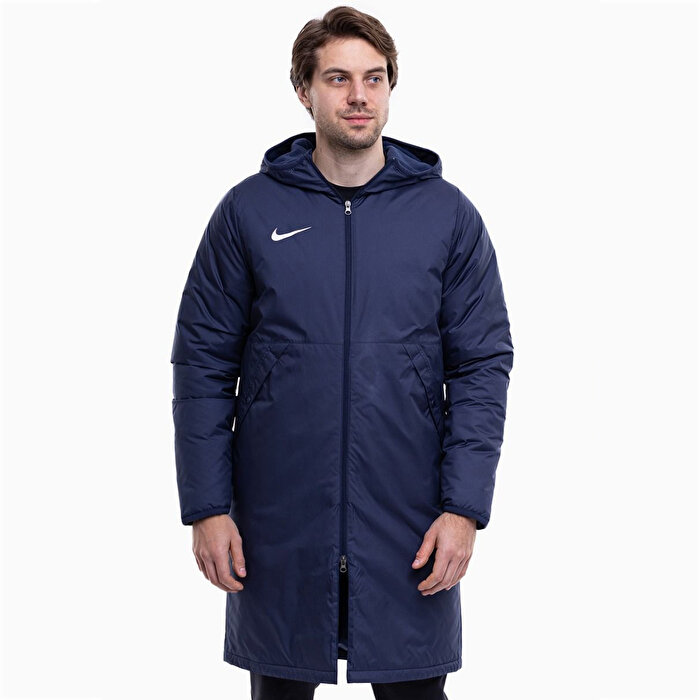 Nike Repel Park Erkek Lacivert Kapüşonlu Mont