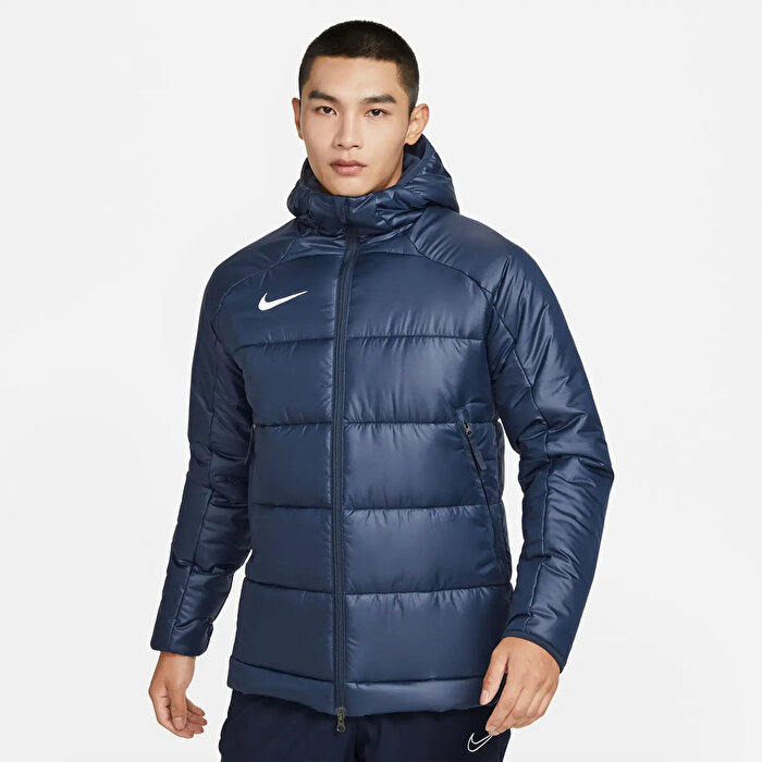 Nike Therma-Fit Academy Pro 2in1 Erkek Lacivert Kapüşonlu Mont