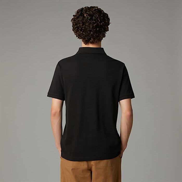The North Face Essential Regular Erkek Siyah Polo Yaka Tişört