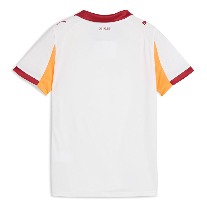 Puma Galatasaray Away Çocuk Beyaz V Yaka Forma