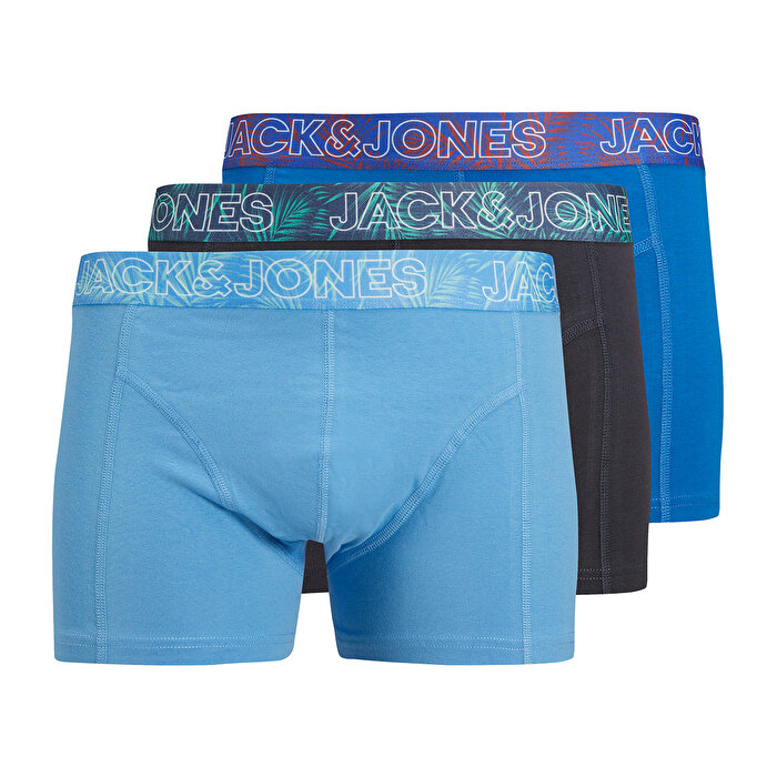 Jack&Jones Pete Solid 3'lü Erkek Boxer
