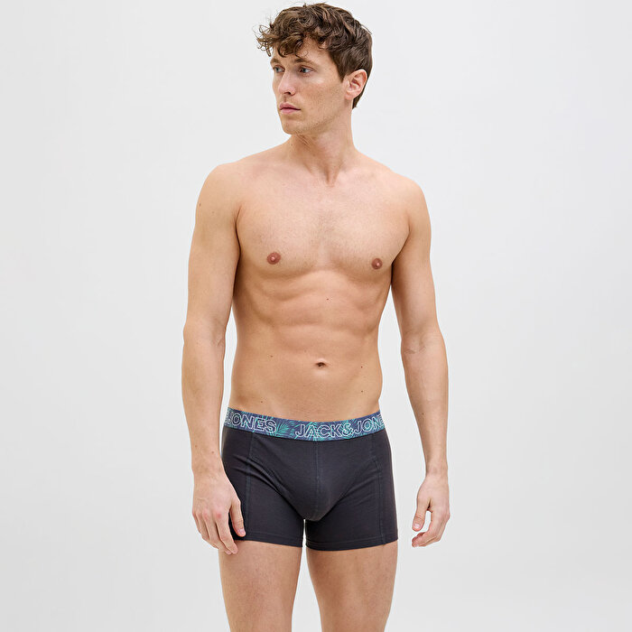 Jack&Jones Pete Solid 3'lü Erkek Boxer