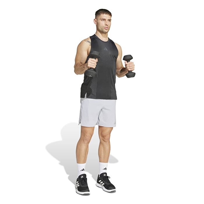 adidas Airchill Erkek Siyah Yuvarlak Yaka Atlet