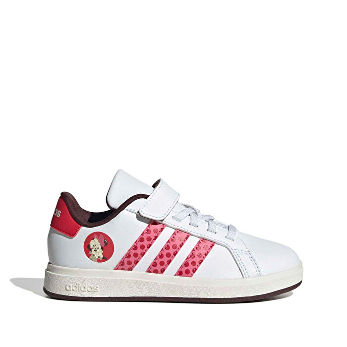 adidas Grand Court Disney Minnie Mouse Çocuk Beyaz Sneaker