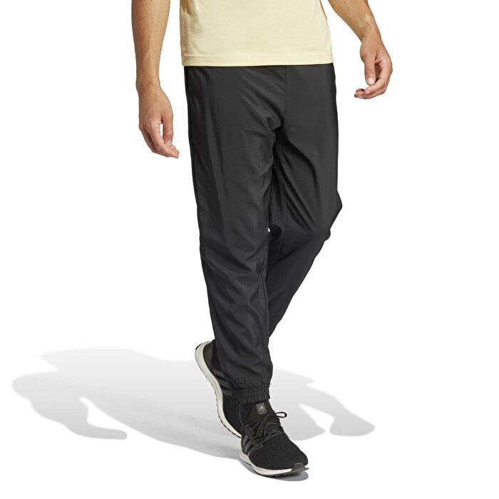 adidas Essentials Small Logo Stanford Erkek Siyah Eşofman Altı