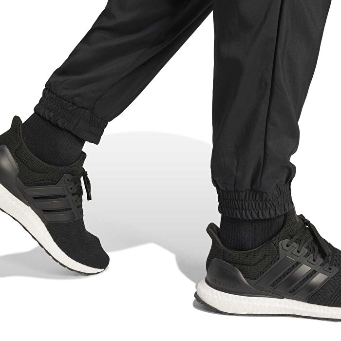adidas Essentials Small Logo Stanford Erkek Siyah Eşofman Altı