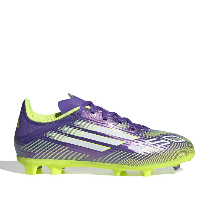 adidas F50 League Fg/Mg J Çocuk Mor Krampon