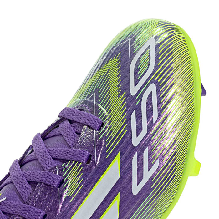 adidas F50 League Fg/Mg J Çocuk Mor Krampon