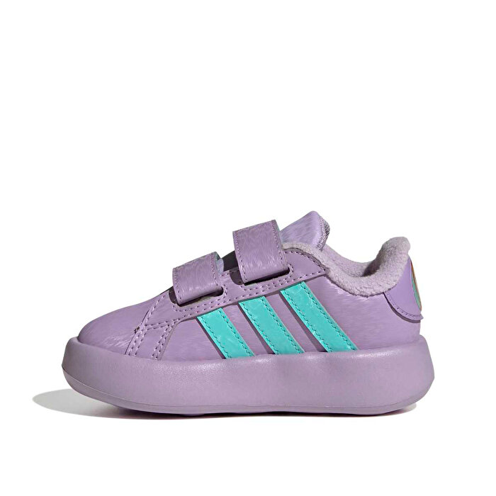 adidas Grand Court Frozen Bebek Mor Sneaker